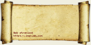 Mila Nikolendžić vizit kartica